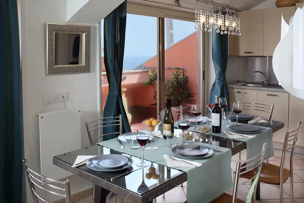 Taormina Center 4 Bedroom Penthouse, Terrace With Views